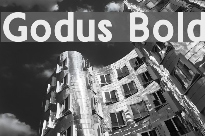 Godus Bold Font examples