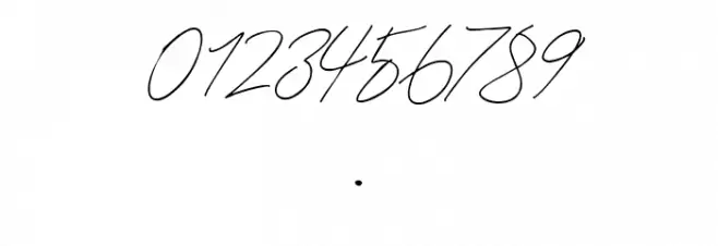 Godwit Signature DEMO Light Font OTHER CHARS