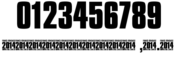 Godzilla MovieFont Font OTHER CHARS