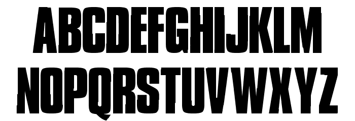 Godzilla MovieFont Font LOWERCASE
