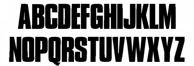Godzilla MovieFont 字体 小写