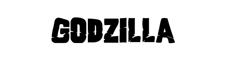 Godzilla फ़ॉन्ट