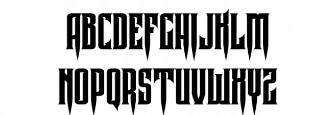 GoekalaPersonalUse-Regular 字体 大写