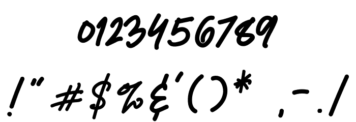Goellamants Font OTHER CHARS