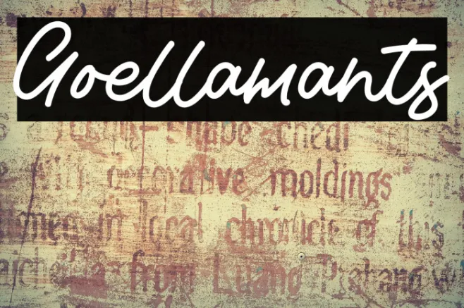 Goellamants Example 1