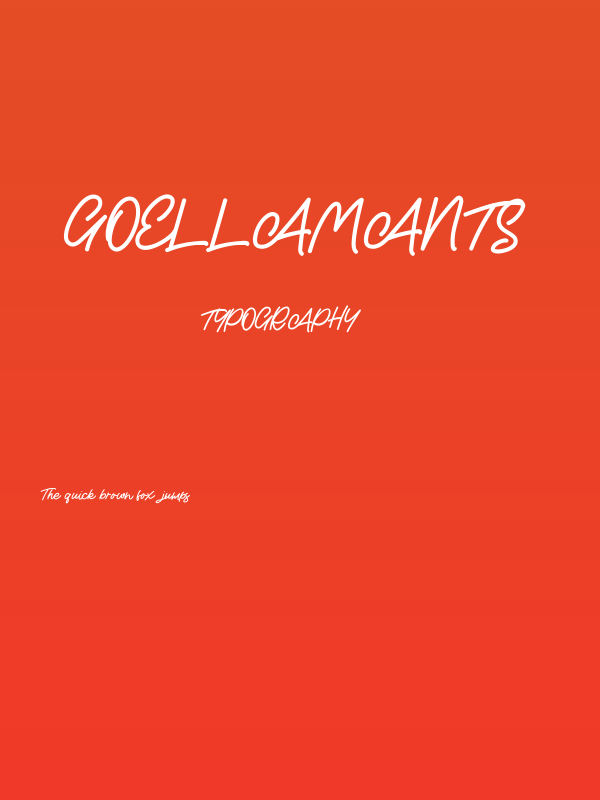 Goellamants Poster