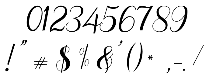 Goesitox Demo Font OTHER CHARS
