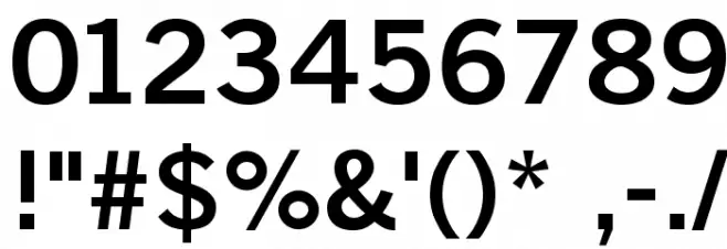 GoetheGothicBold Font OTHER CHARS