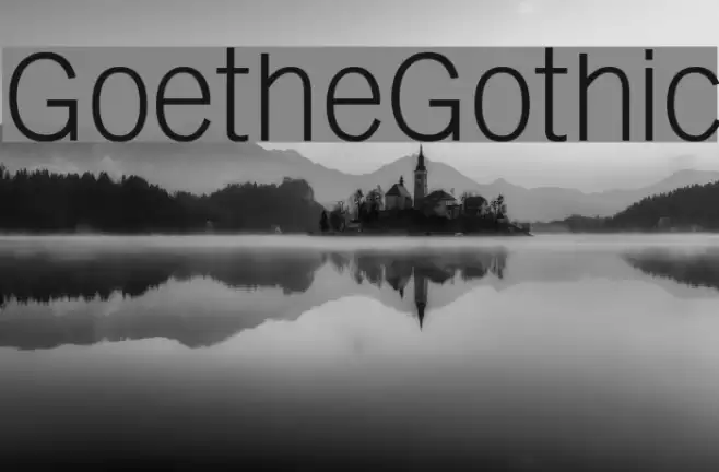 GoetheGothic  examples