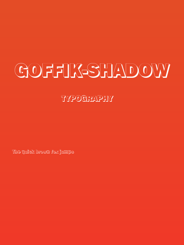 Goffik-Shadow Poster