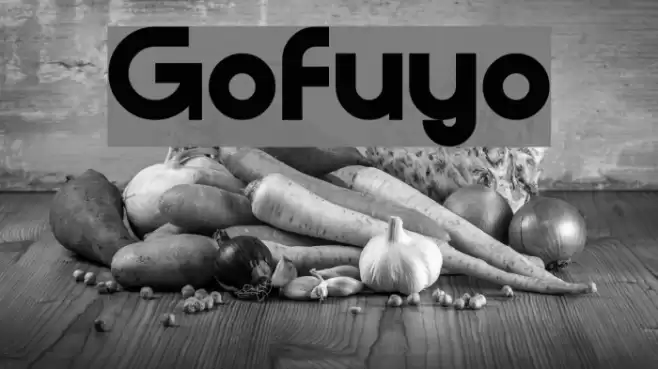 Gofuyo Font examples