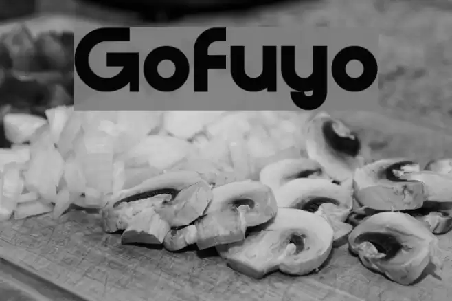 Gofuyo Font examples