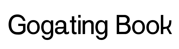 Gogating Book Font