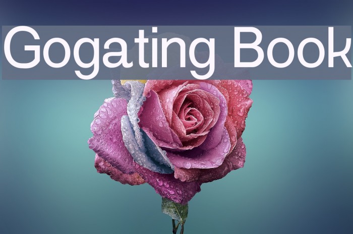 Gogating Book Font examples