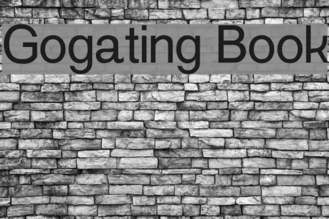 Gogating Book  examples
