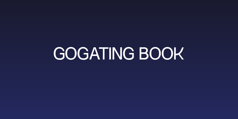 Gogating Book Social Header