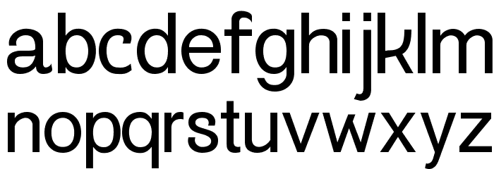 Gogating Book Font LOWERCASE