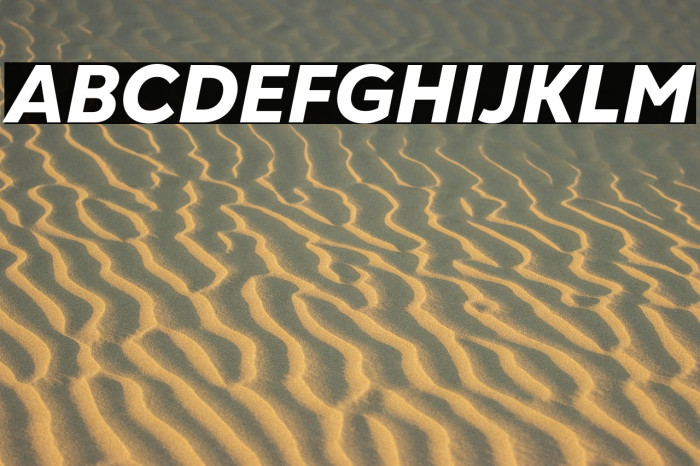 Gogh Extra Bold Italic Example 2