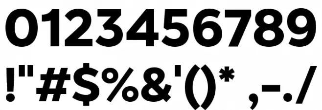 Gogh Extra Bold Font OTHER CHARS