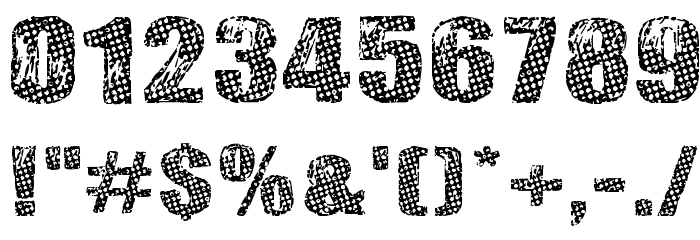 Gogol, Simone & Monroe Font OTHER CHARS