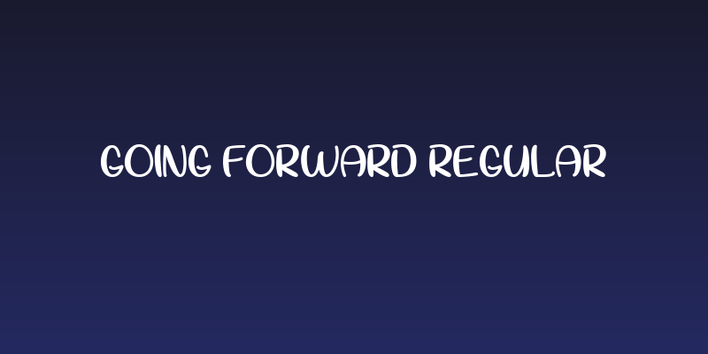 Going Forward Regular Social Header