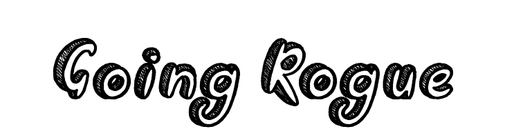 Going Rogue  नि: शुल्क फ़ॉन्ट्स डाउनलोड