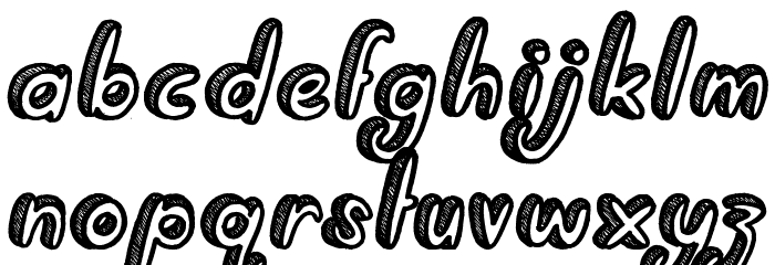 Going Rogue Font LOWERCASE