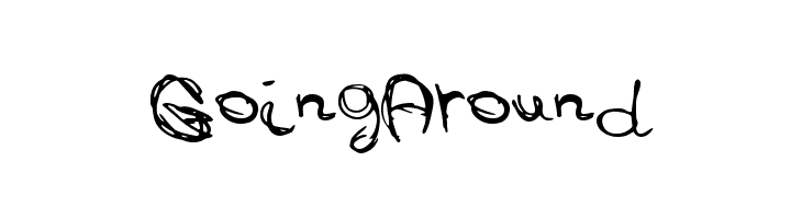 GoingAround  免费字体下载