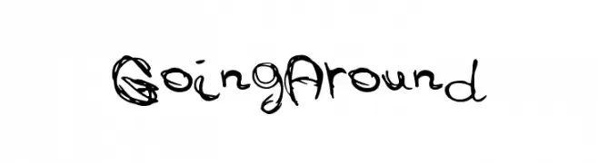 GoingAround  baixar fontes gratis