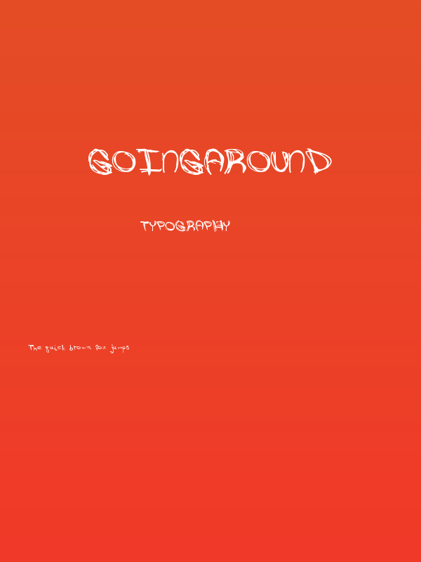 GoingAround Poster
