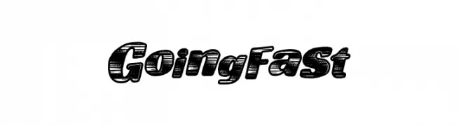 GoingFast  baixar fontes gratis