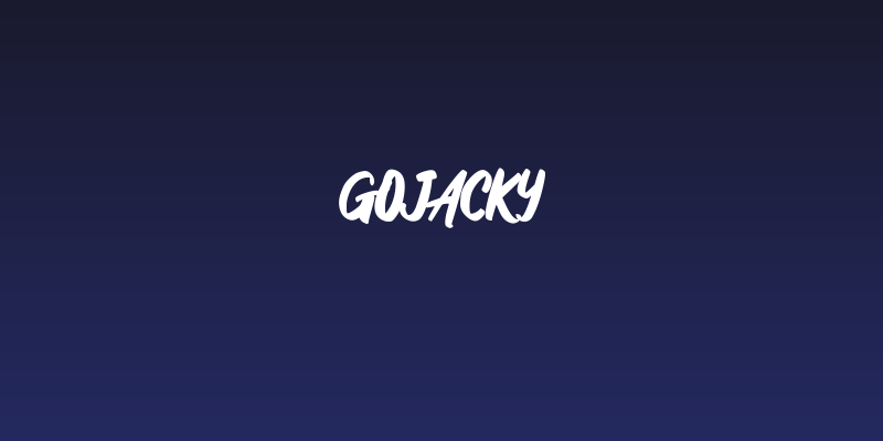 Gojacky Social Header