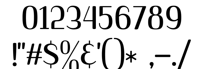 Gojet Font OTHER CHARS