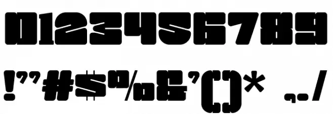 Gokil Font OTHER CHARS