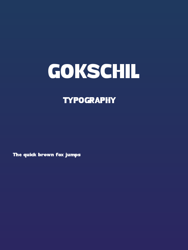 Gokschil Poster