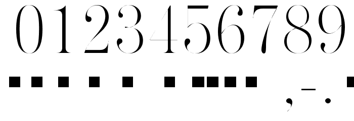 GokubosoGyosho Font Alte caractere