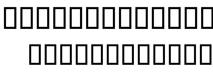Gol Font LOWERCASE