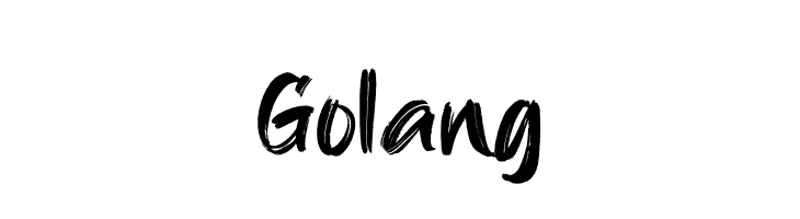 Golang  لخطوط تنزيل