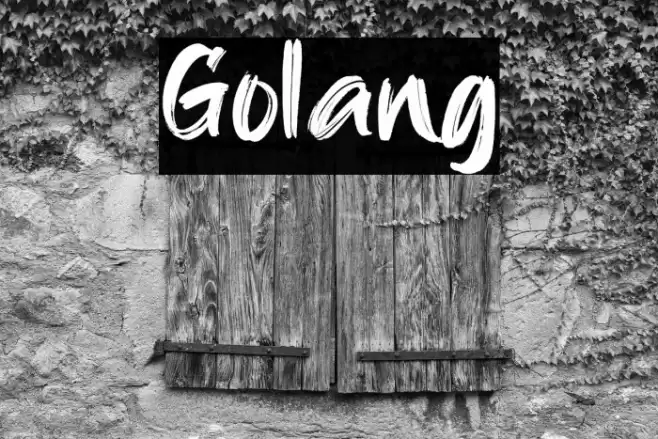 Golang Font examples