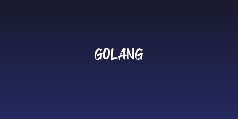 Golang Social Header