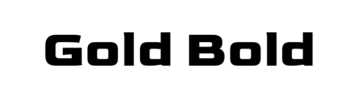 Gold Bold  免费字体下载
