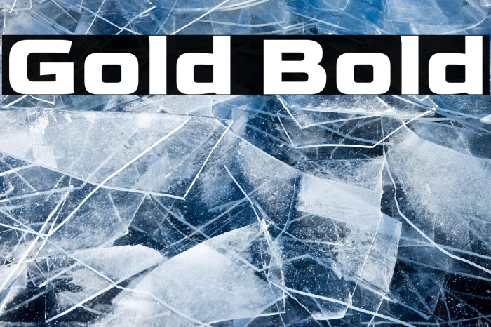 Gold Bold Example 1