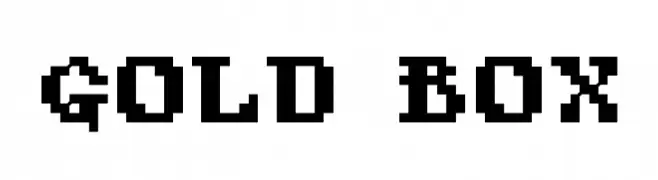 Gold Box  font caratteri gratis
