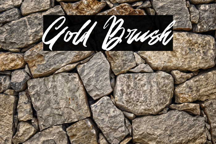 Gold Brush Example 1