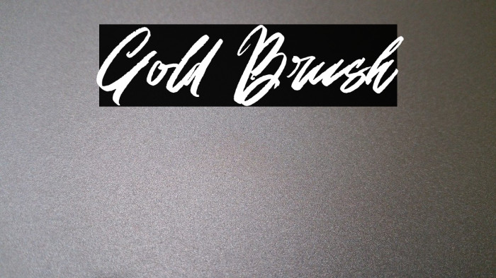 Gold Brush Example 2