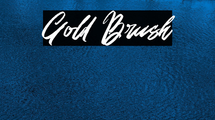 Gold Brush Example 3