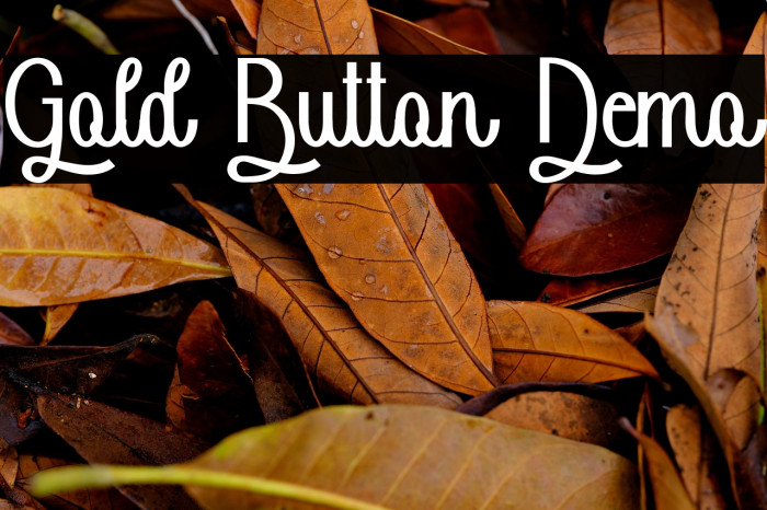 Gold Button Demo Example 3