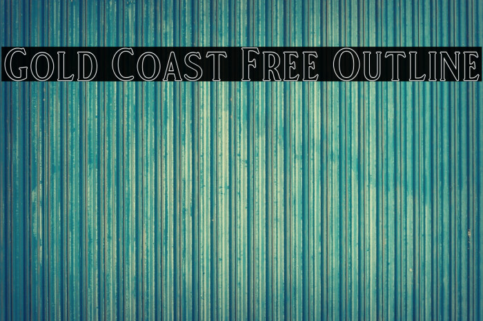 Gold Coast Free Outline Example 1