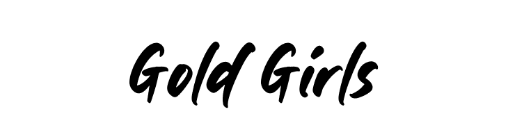 Gold Girls  Frei Schriftart Herunterladen