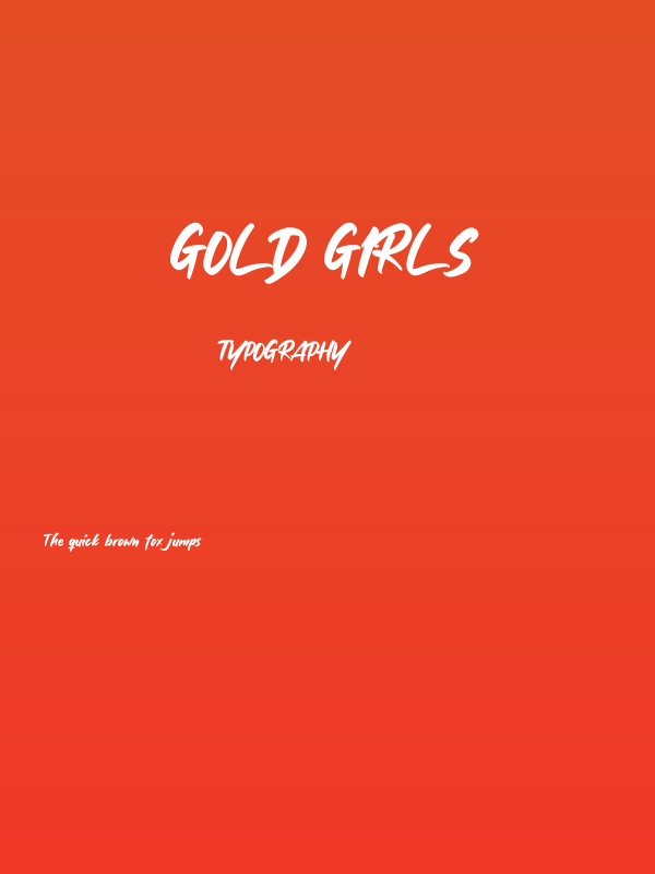 Gold Girls Poster